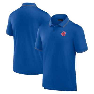 Men's MLB Fanatics Chicago Cubs Front Office Pique Polo, Small