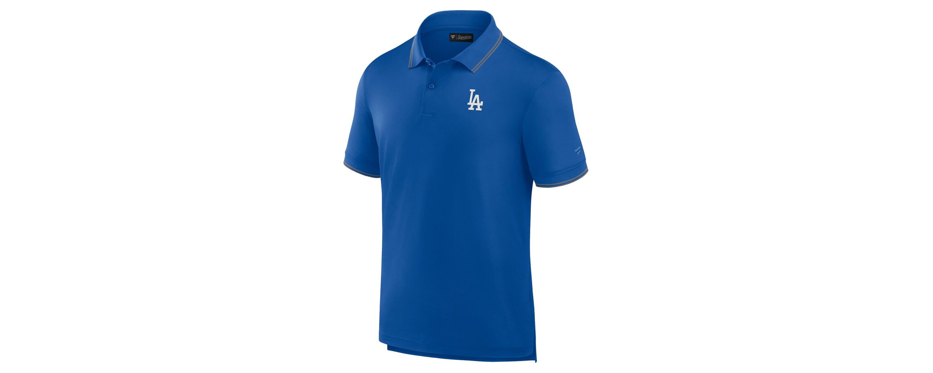 MLB Fanatics Los Angeles Dodgers Front Office Pique Polo