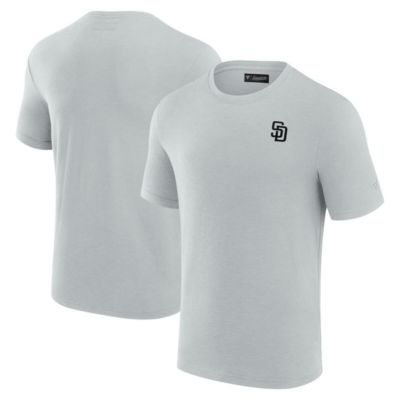Men's MLB Fanatics San Diego Padres Modal Short Sleeve T-Shirt, Gray, Small