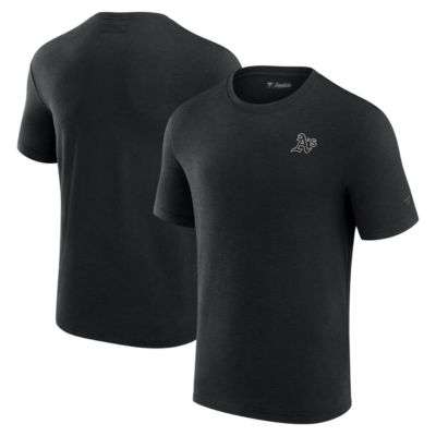 Men's Oakland Athletics MLB Fanatics Athletics Modal Short Sleeve T-Shirt, Black, Small