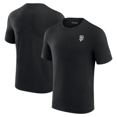 Men's MLB Fanatics San Francisco Giants Modal Short Sleeve T-Shirt, Black, Small