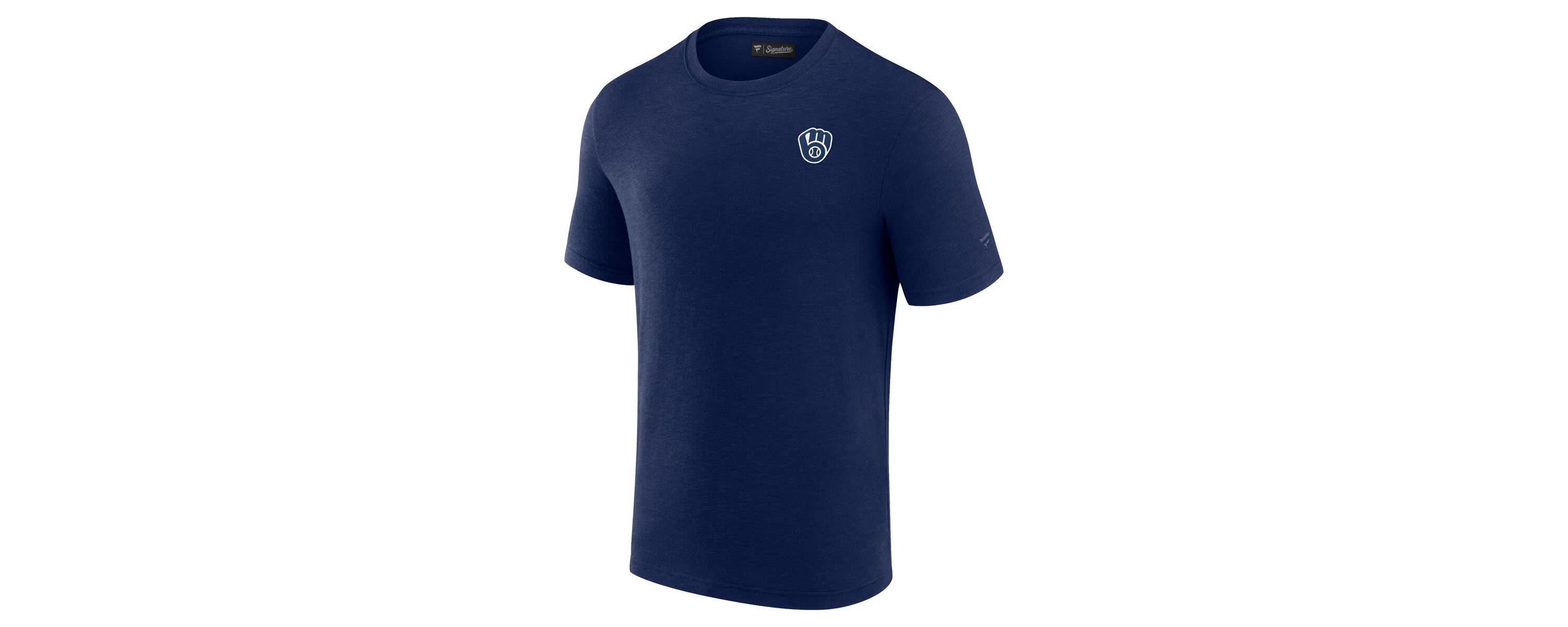 MLB Fanatics Milwaukee Brewers Modal Short Sleeve T-Shirt