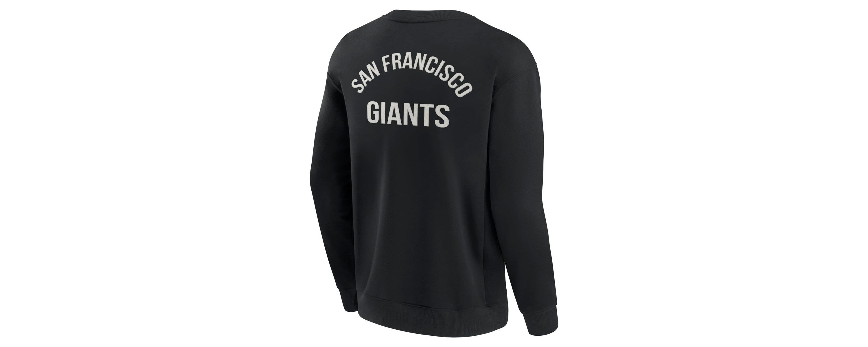 MLB Unisex Fanatics San Francisco Giants Super Soft Pullover Crew Sweatshirt