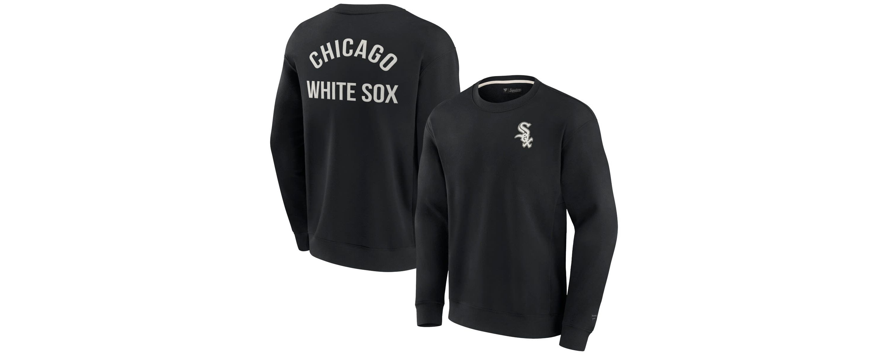 Chicago White Sox MLB Unisex Fanatics Chicago Sox Super Soft Pullover Crew Sweatshirt