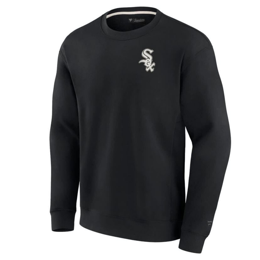 Chicago White Sox MLB Unisex Fanatics Chicago Sox Super Soft Pullover Crew Sweatshirt