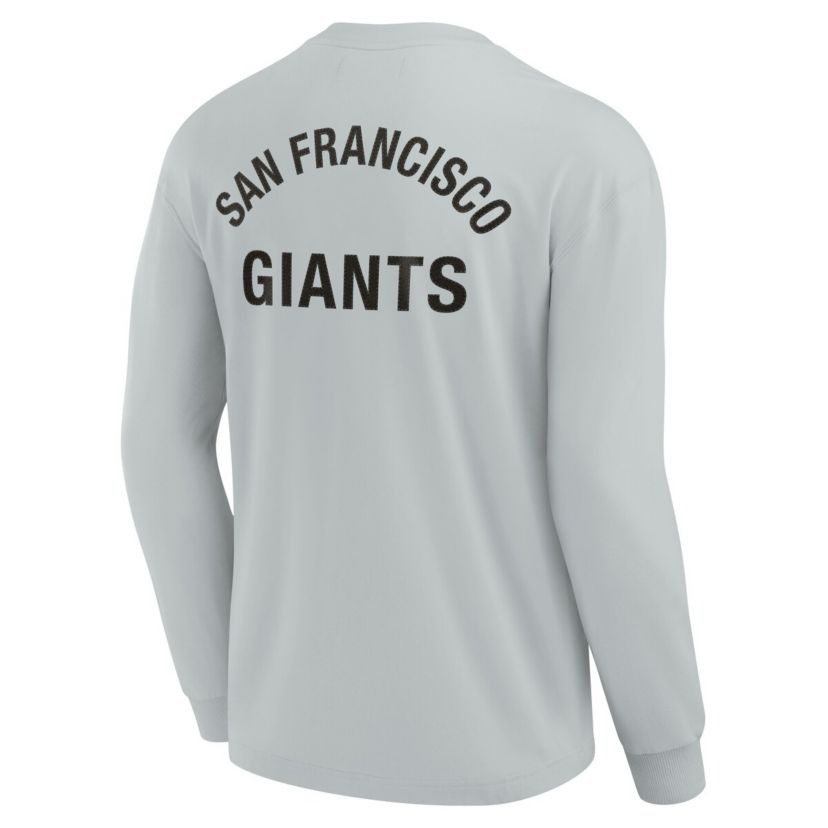 MLB Unisex Fanatics San Francisco Giants Elements Super Soft Long Sleeve T-Shirt