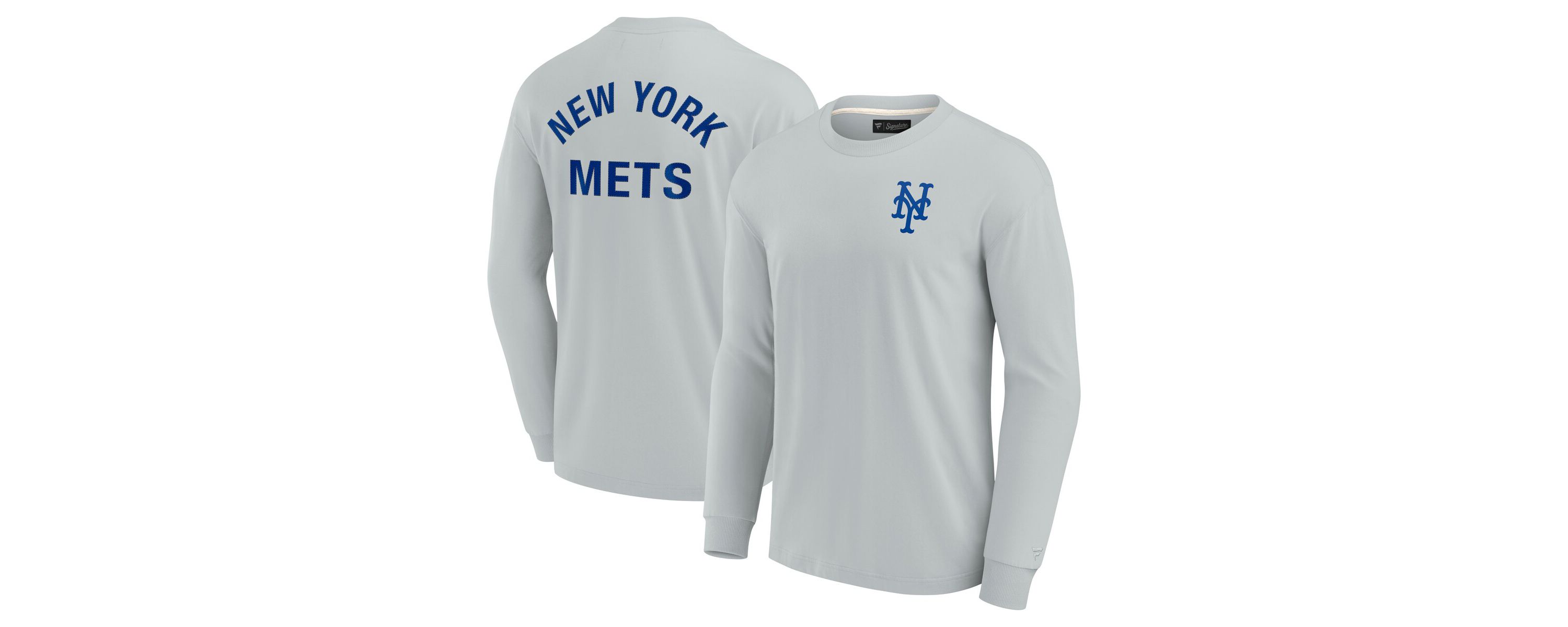 MLB Unisex Fanatics New York Mets Elements Super Soft Long Sleeve T-Shirt