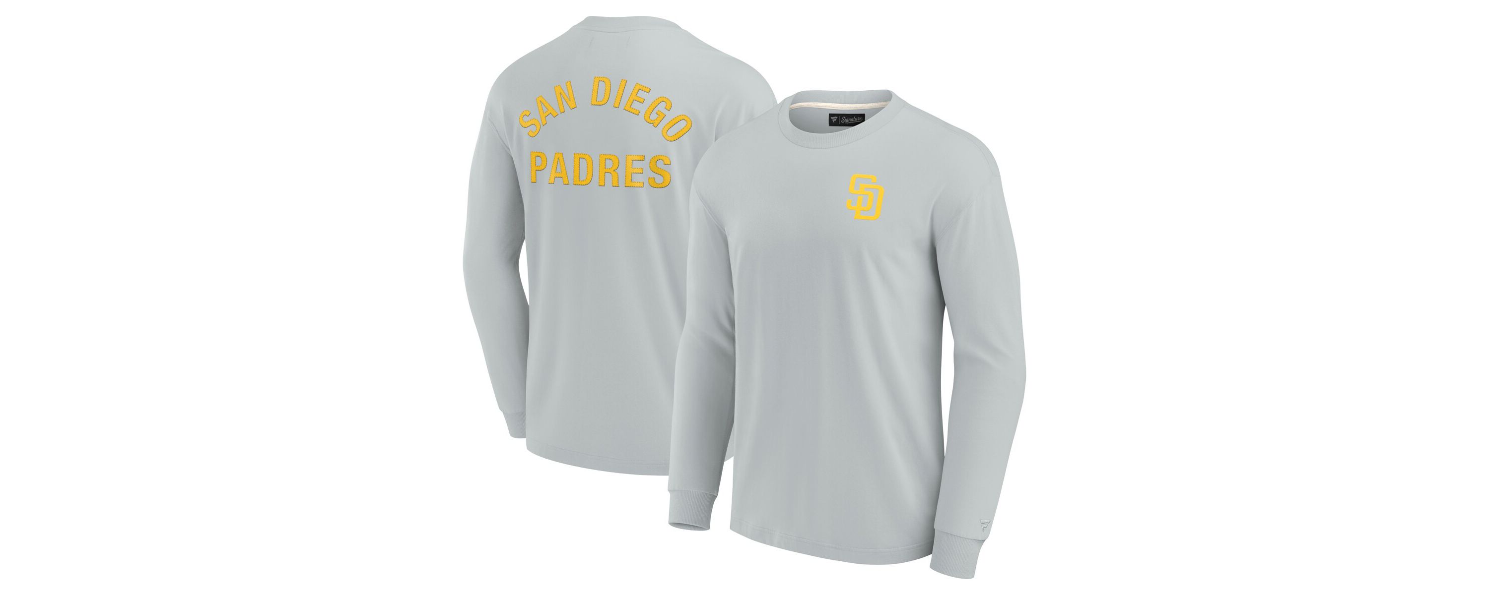 MLB Unisex Fanatics San Diego Padres Elements Super Soft Long Sleeve T-Shirt