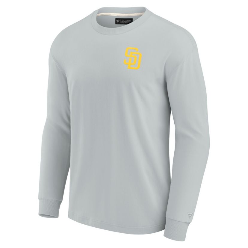 MLB Unisex Fanatics San Diego Padres Elements Super Soft Long Sleeve T-Shirt