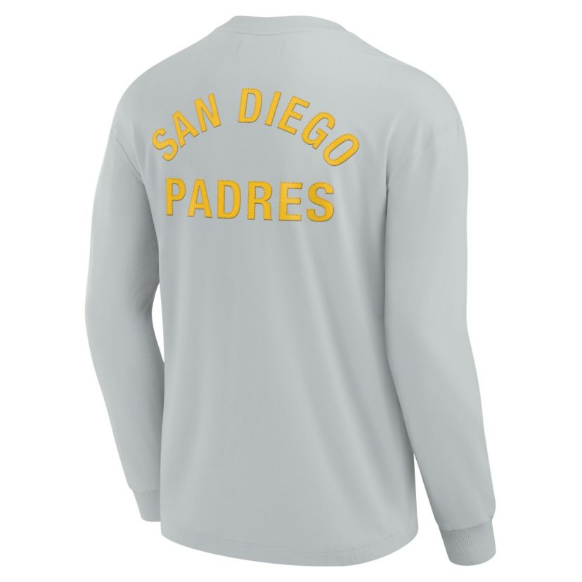 MLB Unisex Fanatics San Diego Padres Elements Super Soft Long Sleeve T-Shirt
