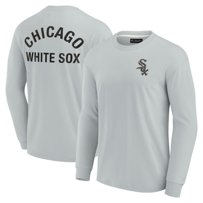 Chicago White Sox MLB Unisex Fanatics Chicago Sox Elements Super Soft Long Sleeve T-Shirt