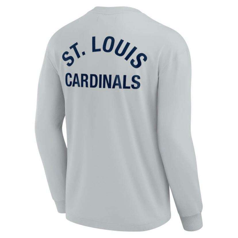 MLB Unisex Fanatics St. Louis Cardinals Elements Super Soft Long Sleeve T-Shirt