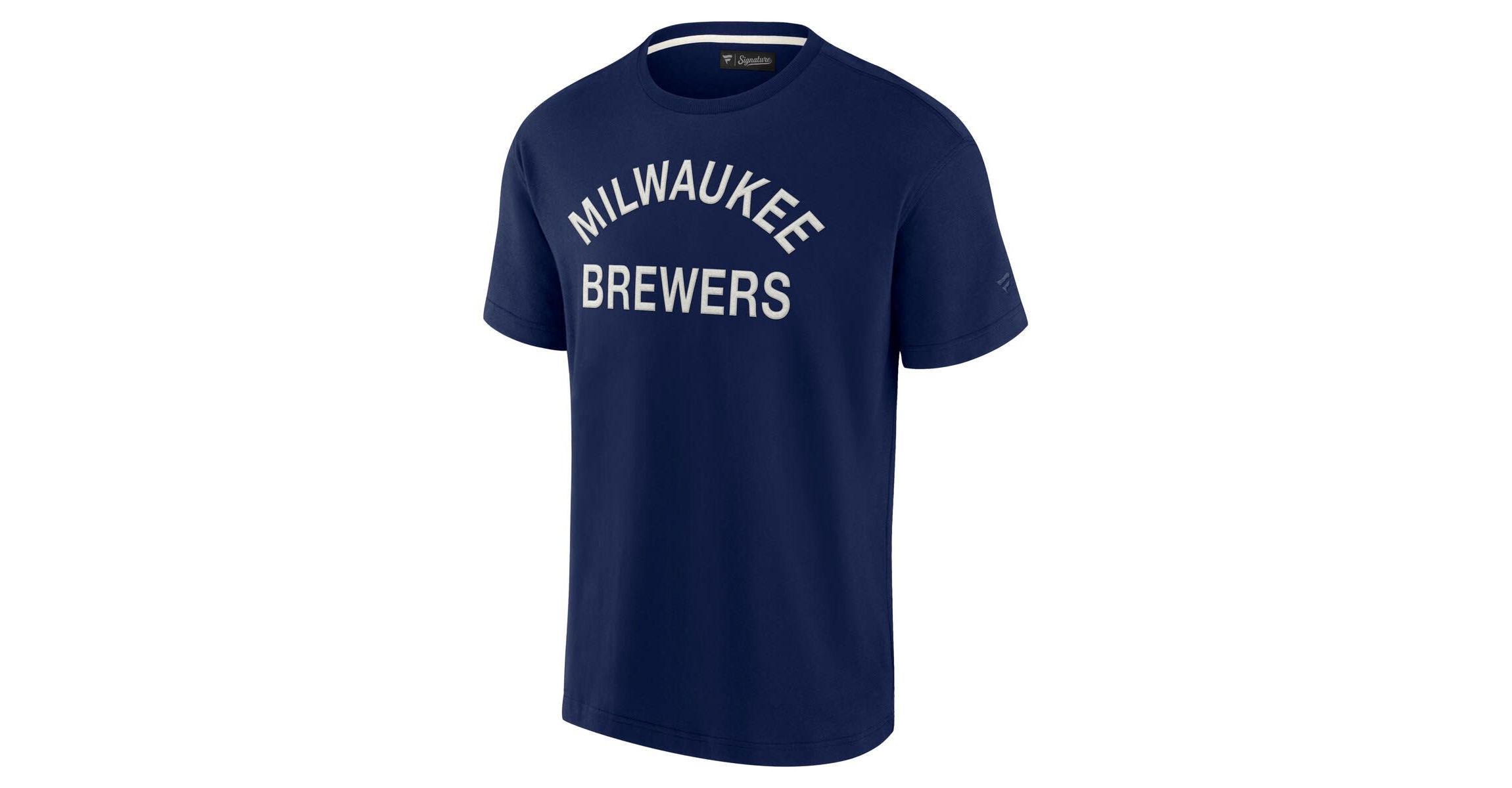 MLB Unisex Fanatics Milwaukee Brewers Elements Super Soft Short Sleeve T-Shirt