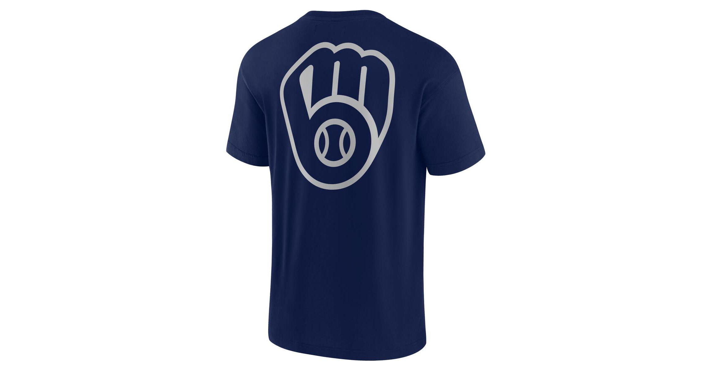 MLB Unisex Fanatics Milwaukee Brewers Elements Super Soft Short Sleeve T-Shirt