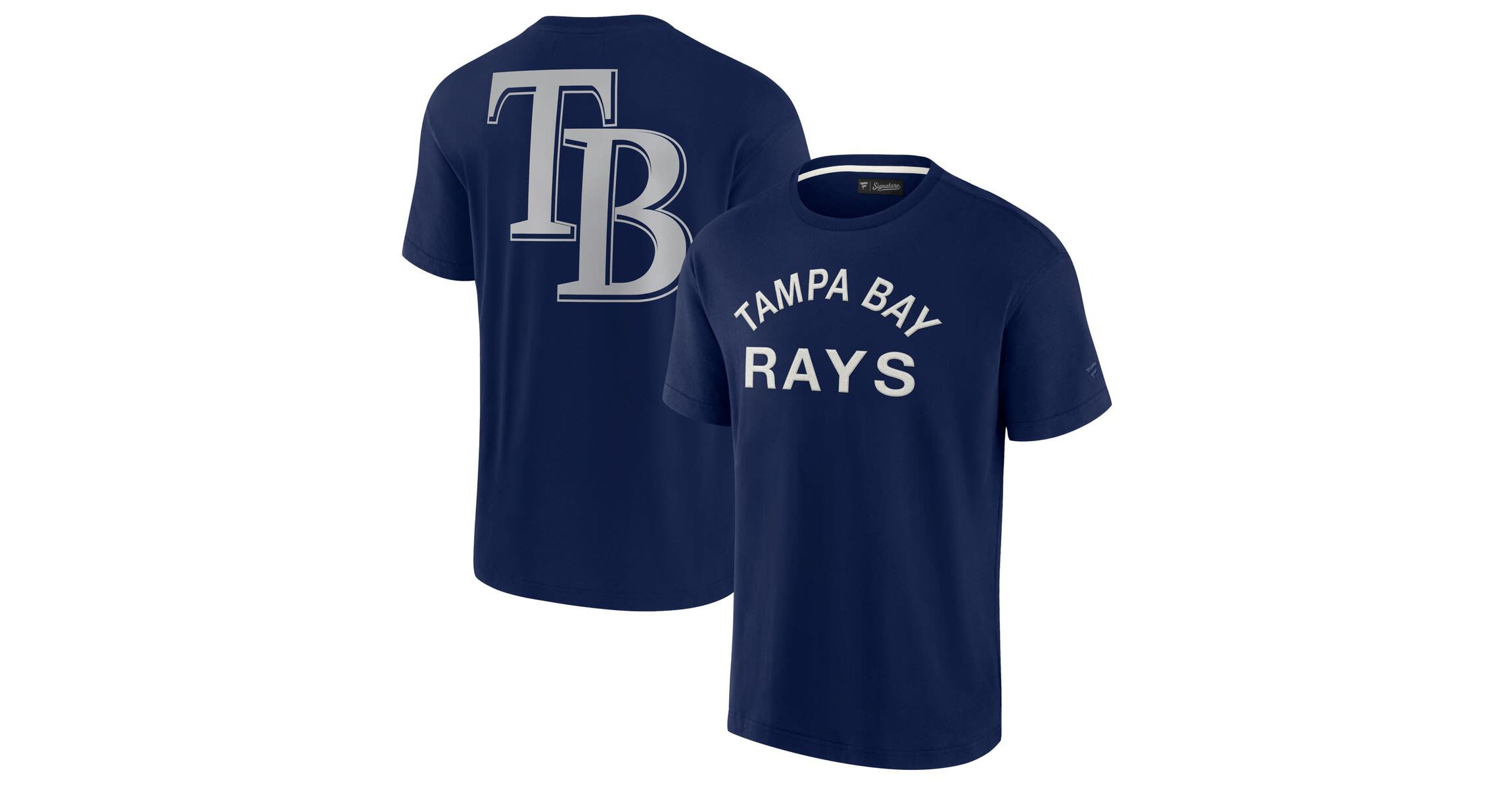 MLB Unisex Fanatics Tampa Bay Rays Elements Super Soft Short Sleeve T-Shirt