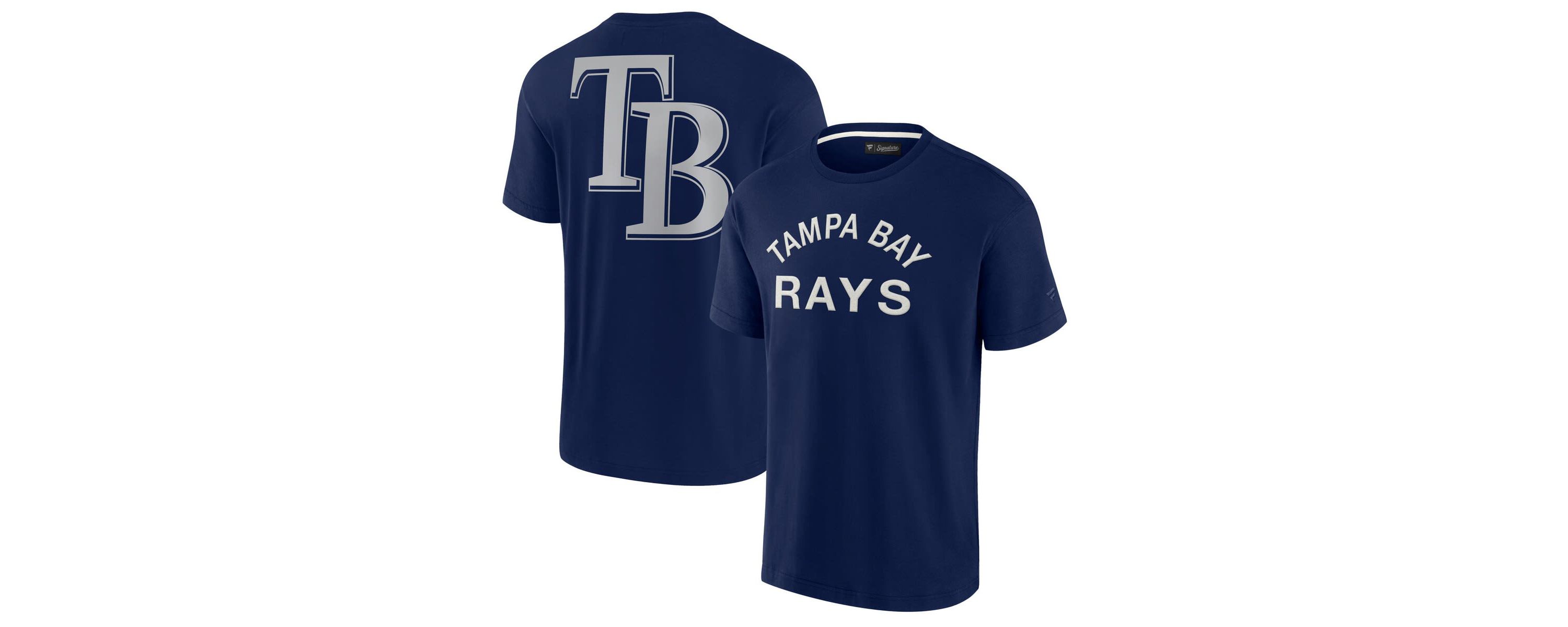 MLB Unisex Fanatics Tampa Bay Rays Elements Super Soft Short Sleeve T-Shirt