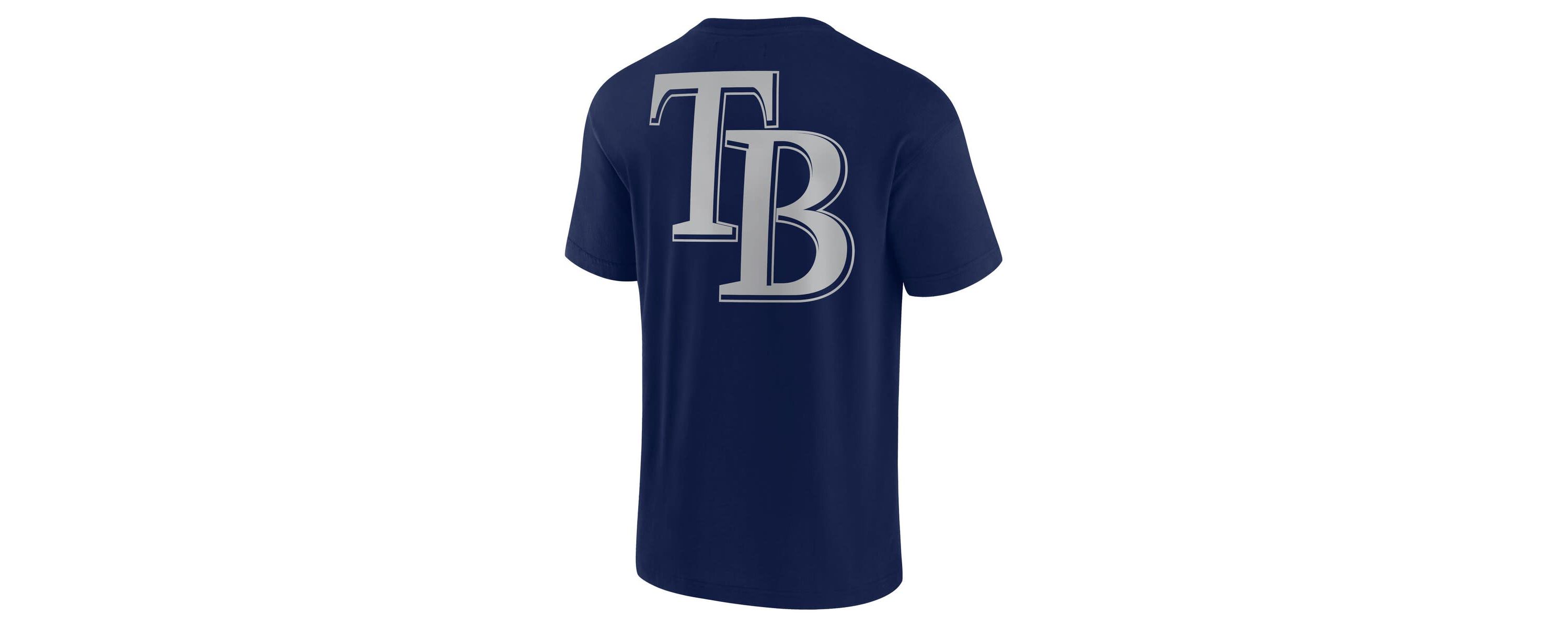 MLB Unisex Fanatics Tampa Bay Rays Elements Super Soft Short Sleeve T-Shirt