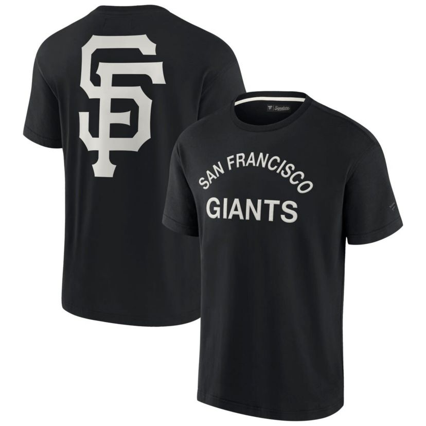 MLB Unisex Fanatics San Francisco Giants Elements Super Soft Short Sleeve T-Shirt