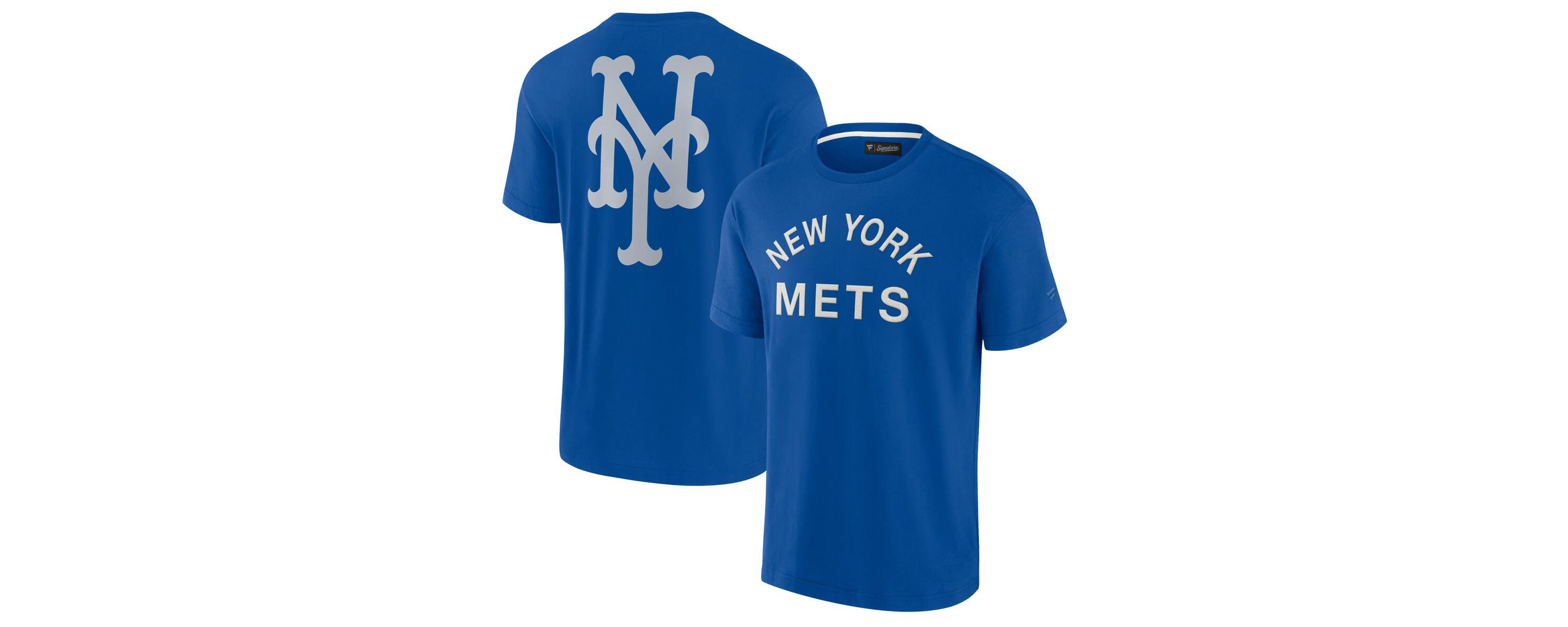 MLB Unisex Fanatics New York Mets Elements Super Soft Short Sleeve T-Shirt