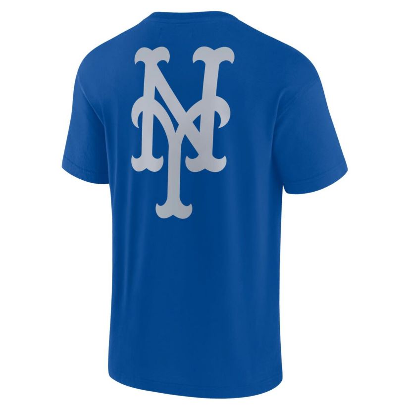 MLB Unisex Fanatics New York Mets Elements Super Soft Short Sleeve T-Shirt