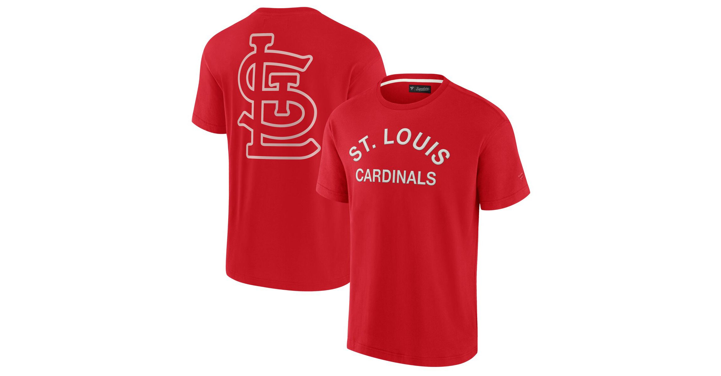 MLB Unisex Fanatics St. Louis Cardinals Elements Super Soft Short Sleeve T-Shirt