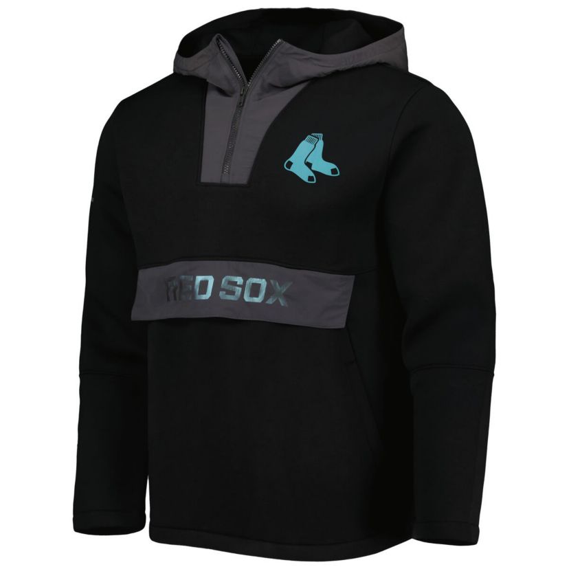 Boston Red Sox MLB Boston Sox Ruckus Quarter-Zip Hoodie