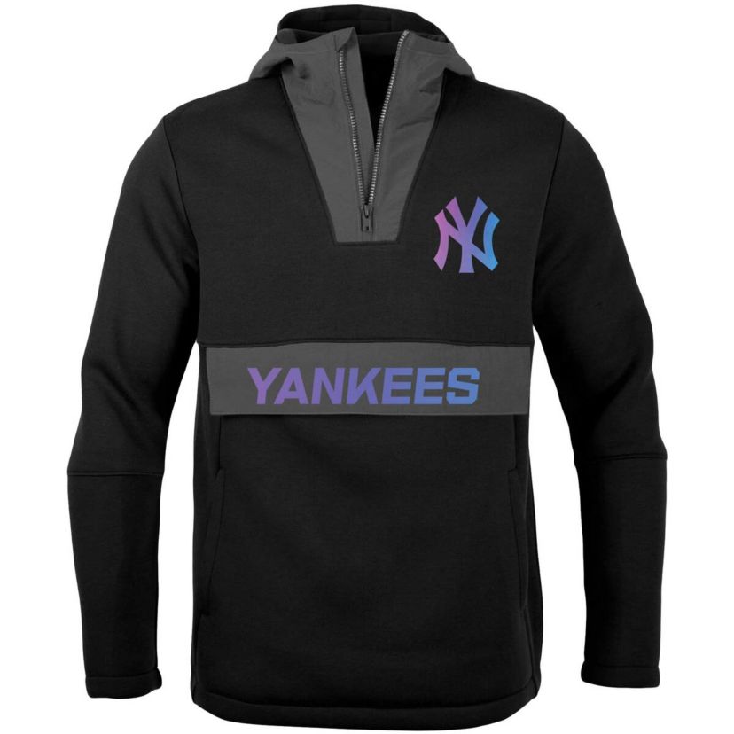 MLB New York Yankees Ruckus Quarter-Zip Hoodie