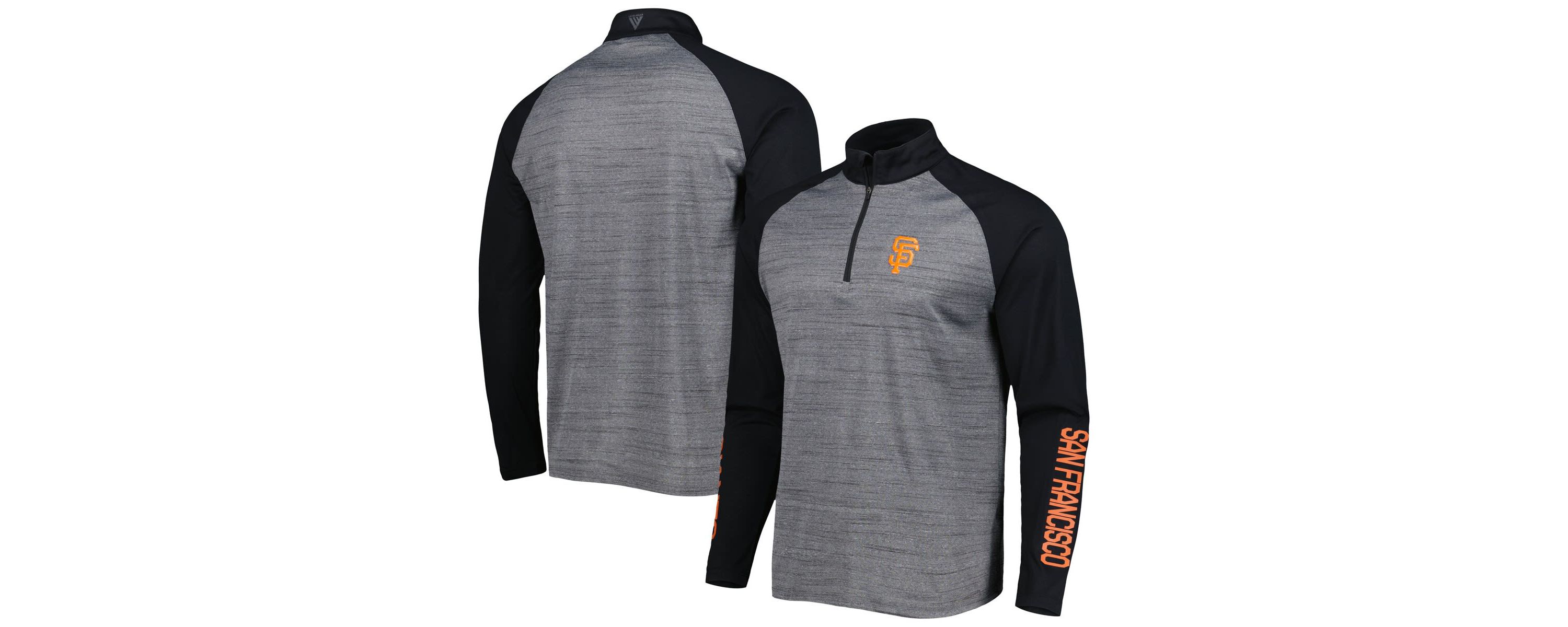 MLB San Francisco Giants Vandal Raglan Quarter-Zip Top