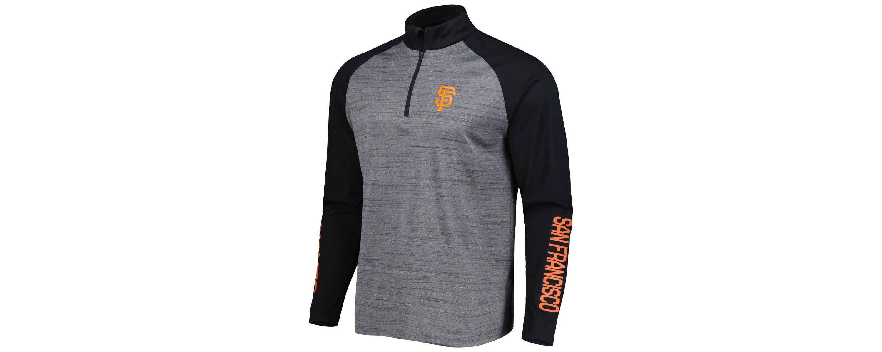MLB San Francisco Giants Vandal Raglan Quarter-Zip Top