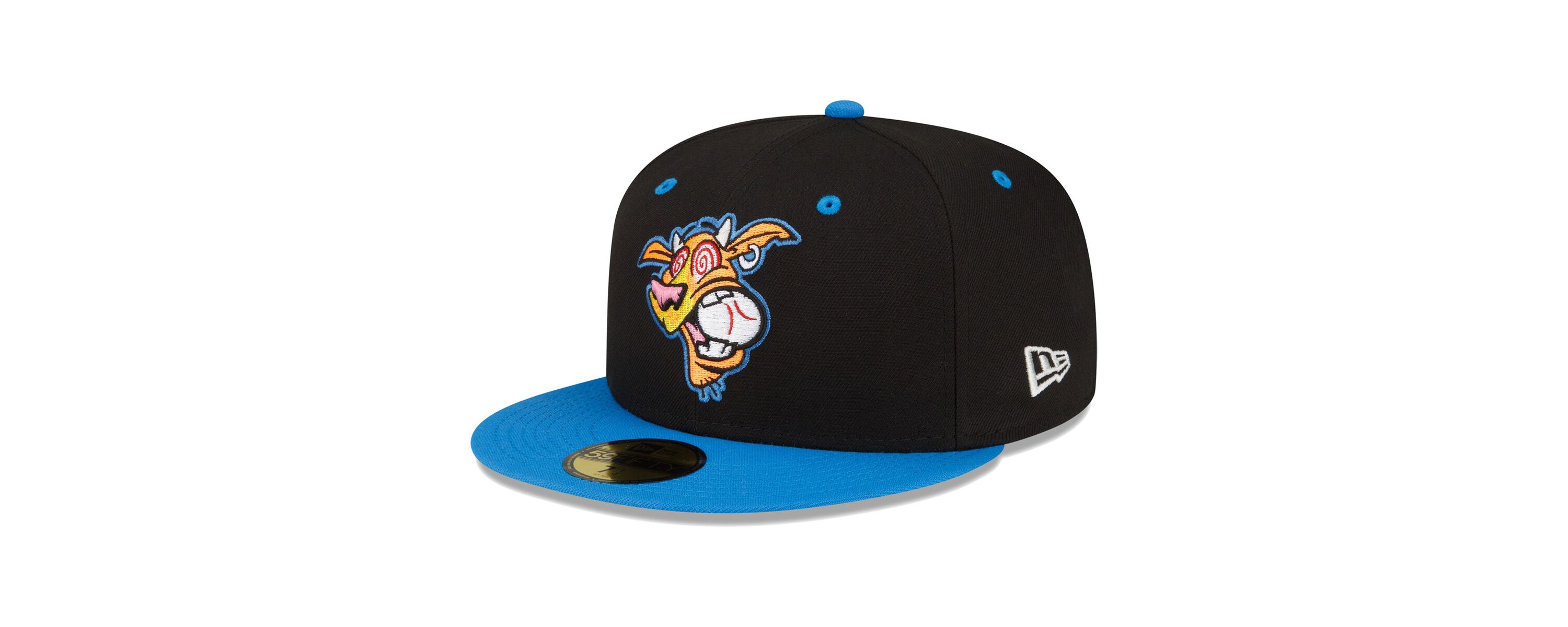 MiLB Black/Blue Rocket City Trash Pandas Copa De La Diversion 59FIFTY Fitted Hat