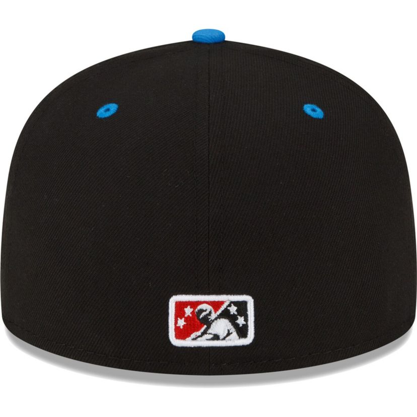 MiLB Black/Blue Rocket City Trash Pandas Copa De La Diversion 59FIFTY Fitted Hat