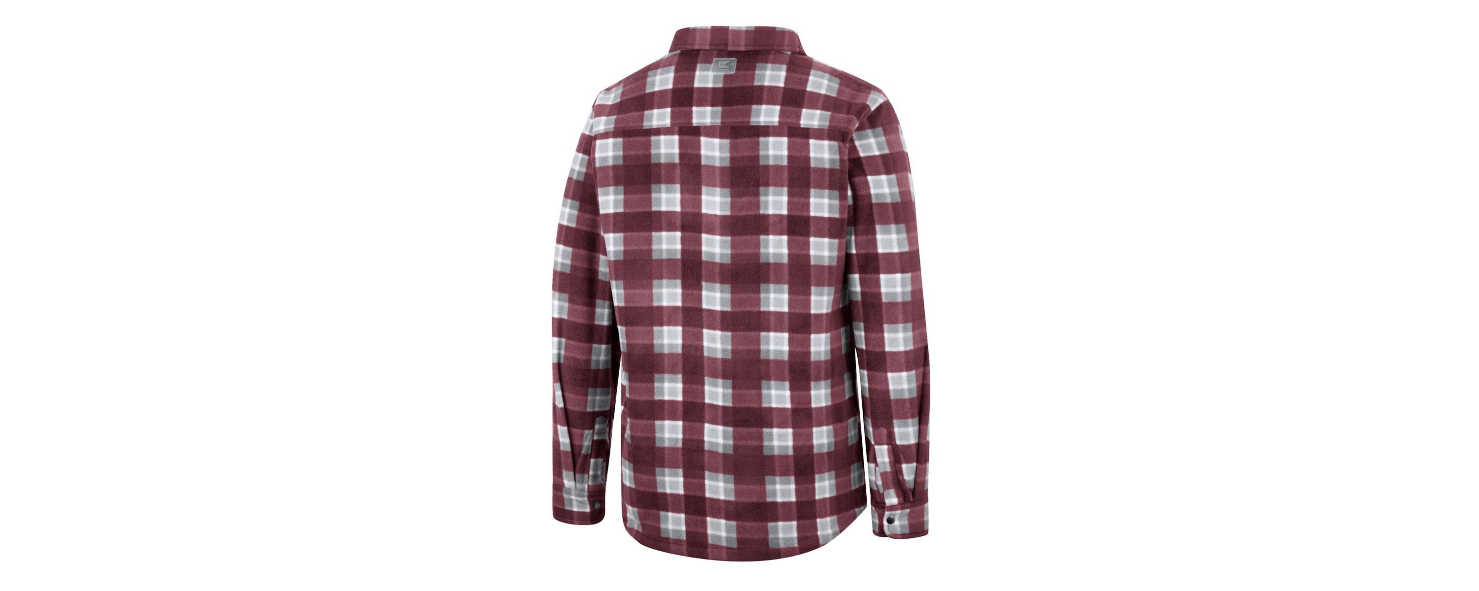 NCAA Maroon/White Arizona State Sun Devils Ellis Plaid Full-Snap Shirt Jacket