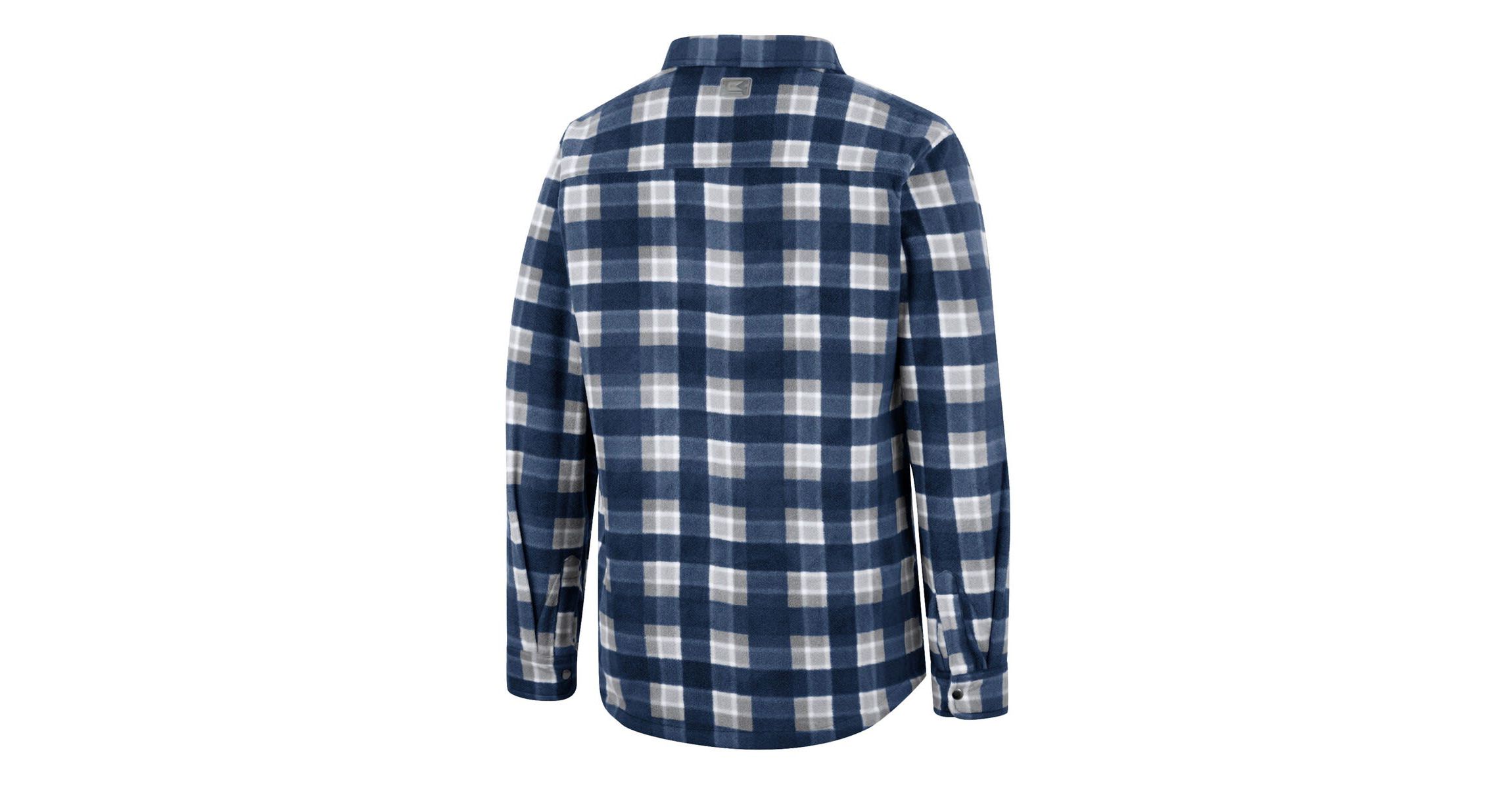 Maine Black Bears NCAA Navy/White Maine Bears Ellis Plaid Full-Snap Shirt Jacket