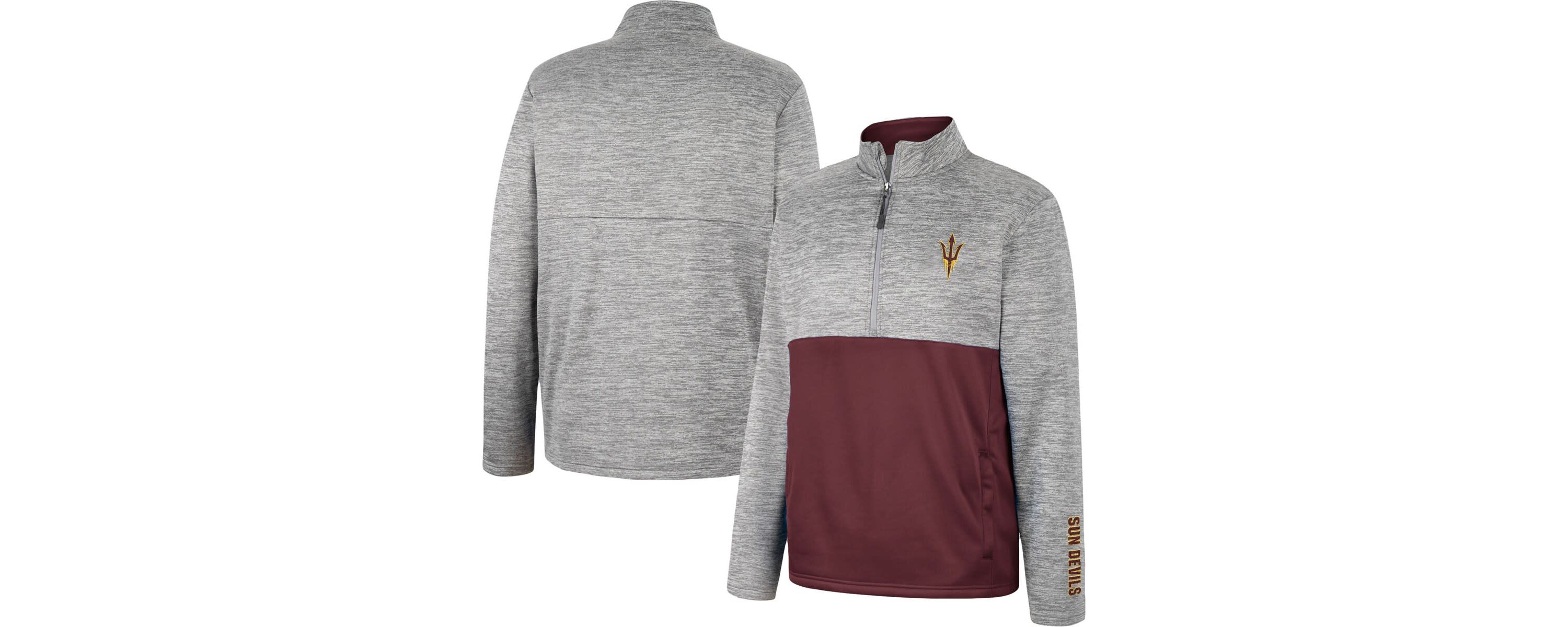 NCAA Arizona State Sun Devils John Half-Zip Jacket