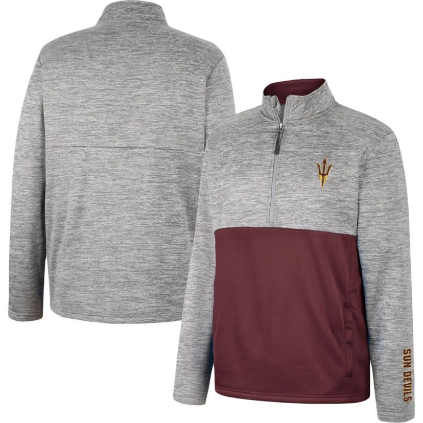 NCAA Arizona State Sun Devils John Half-Zip Jacket