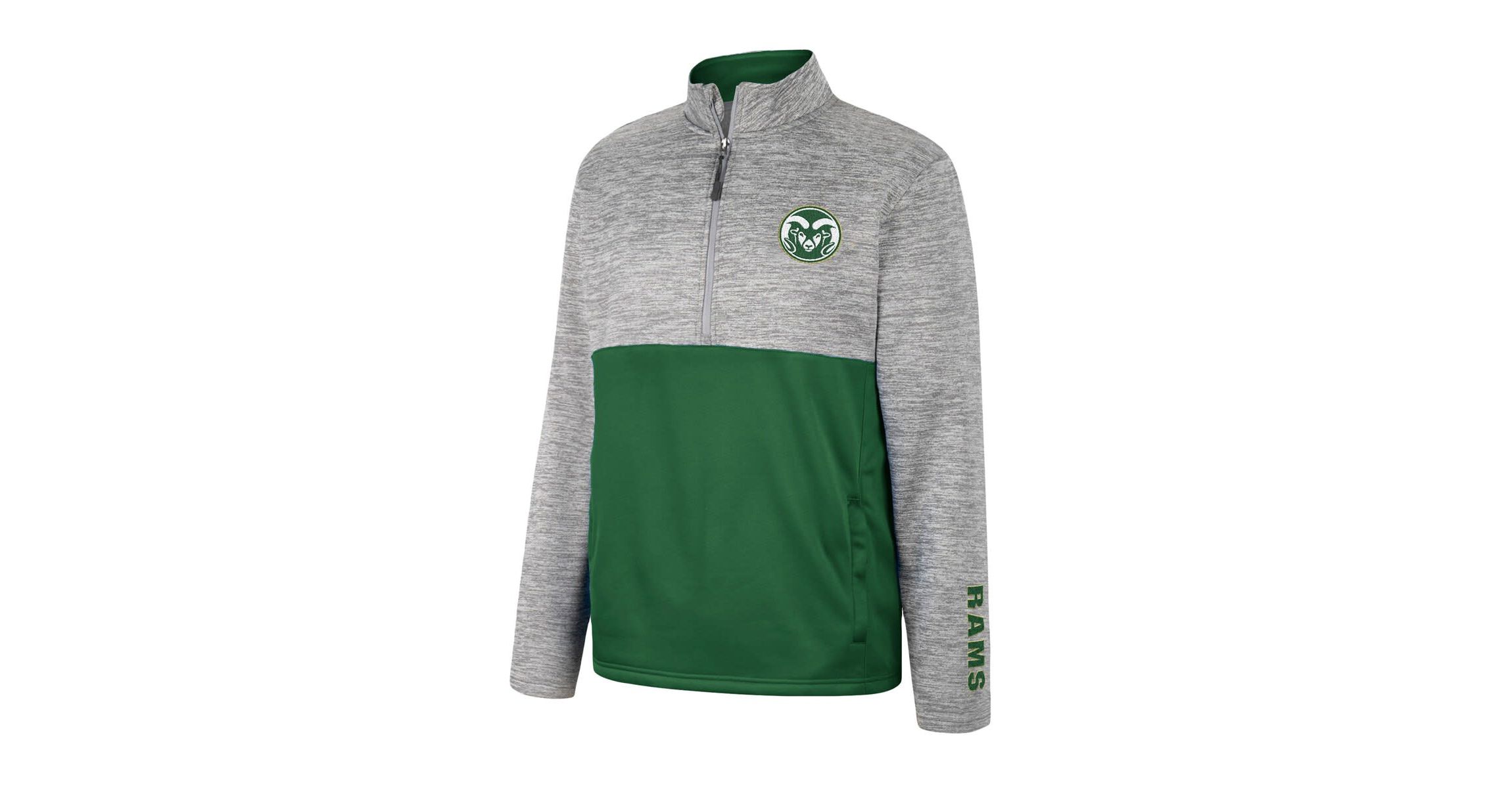 NCAA Colorado State Rams John Half-Zip Jacket