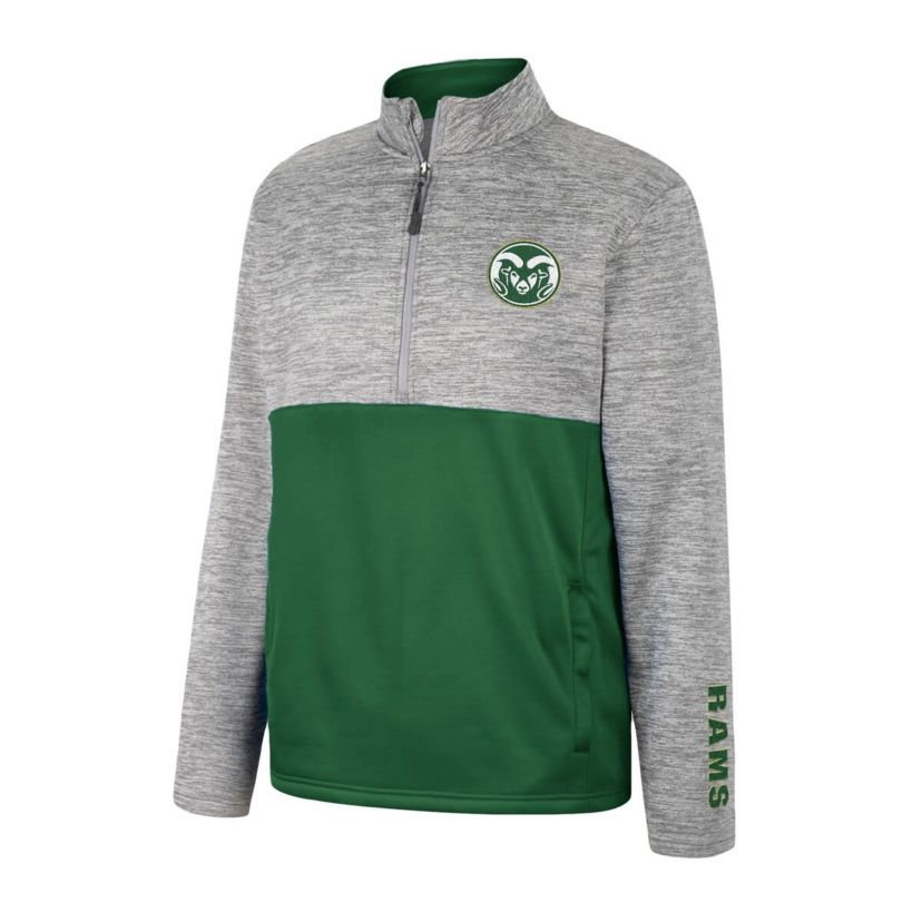 NCAA Colorado State Rams John Half-Zip Jacket