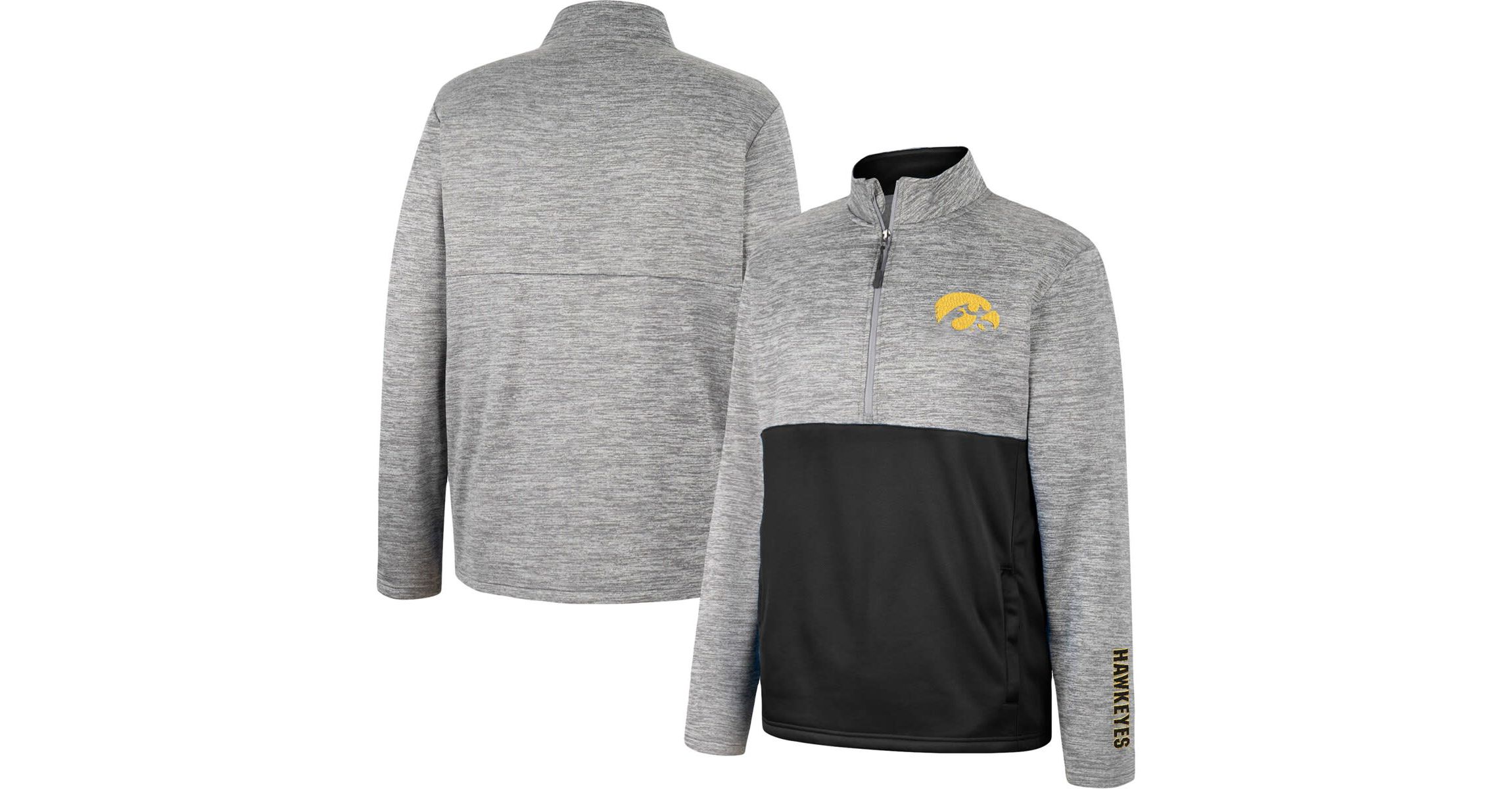 NCAA Iowa Hawkeyes John Half-Zip Jacket