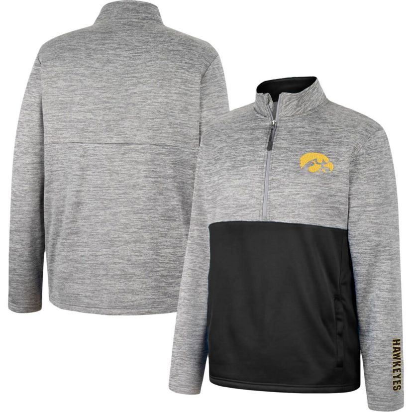 NCAA Iowa Hawkeyes John Half-Zip Jacket
