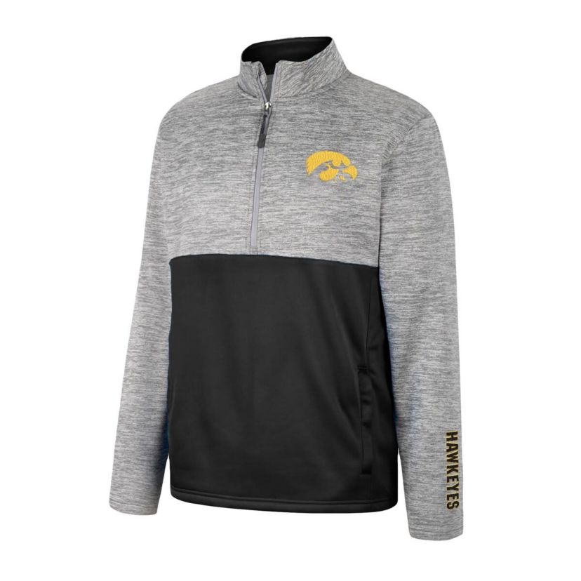 NCAA Iowa Hawkeyes John Half-Zip Jacket