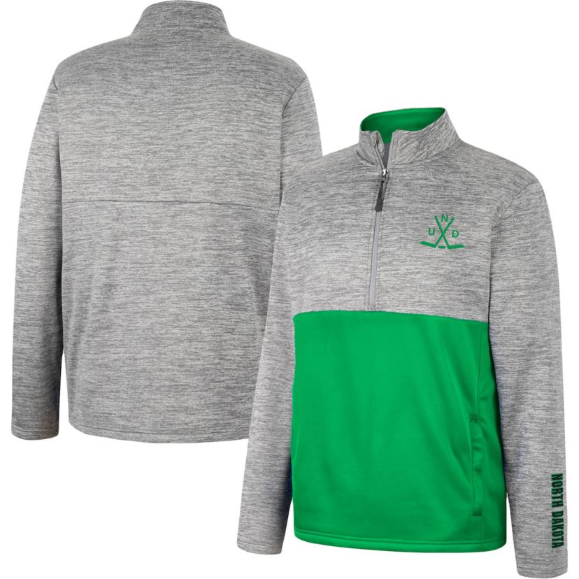 NCAA North Dakota John Half-Zip Jacket