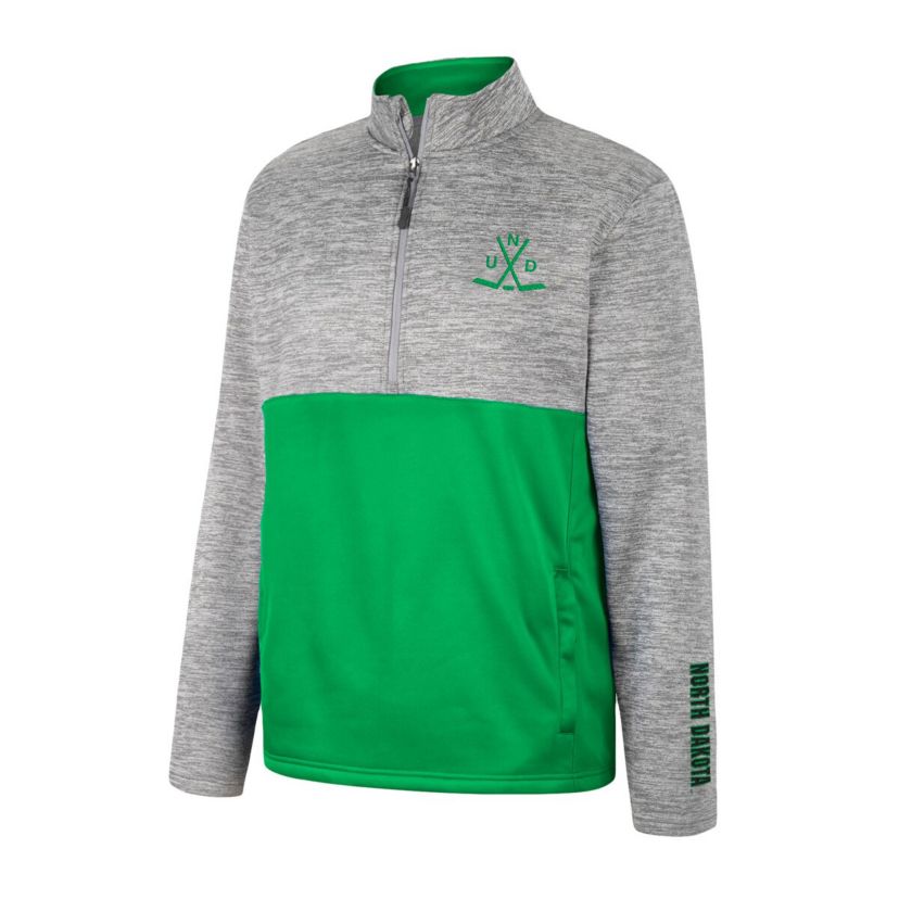 NCAA North Dakota John Half-Zip Jacket
