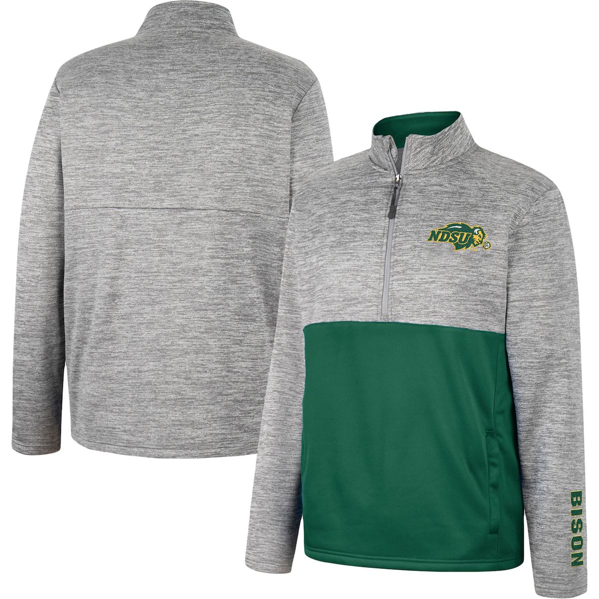 NCAA NDSU Bison John Half-Zip Jacket