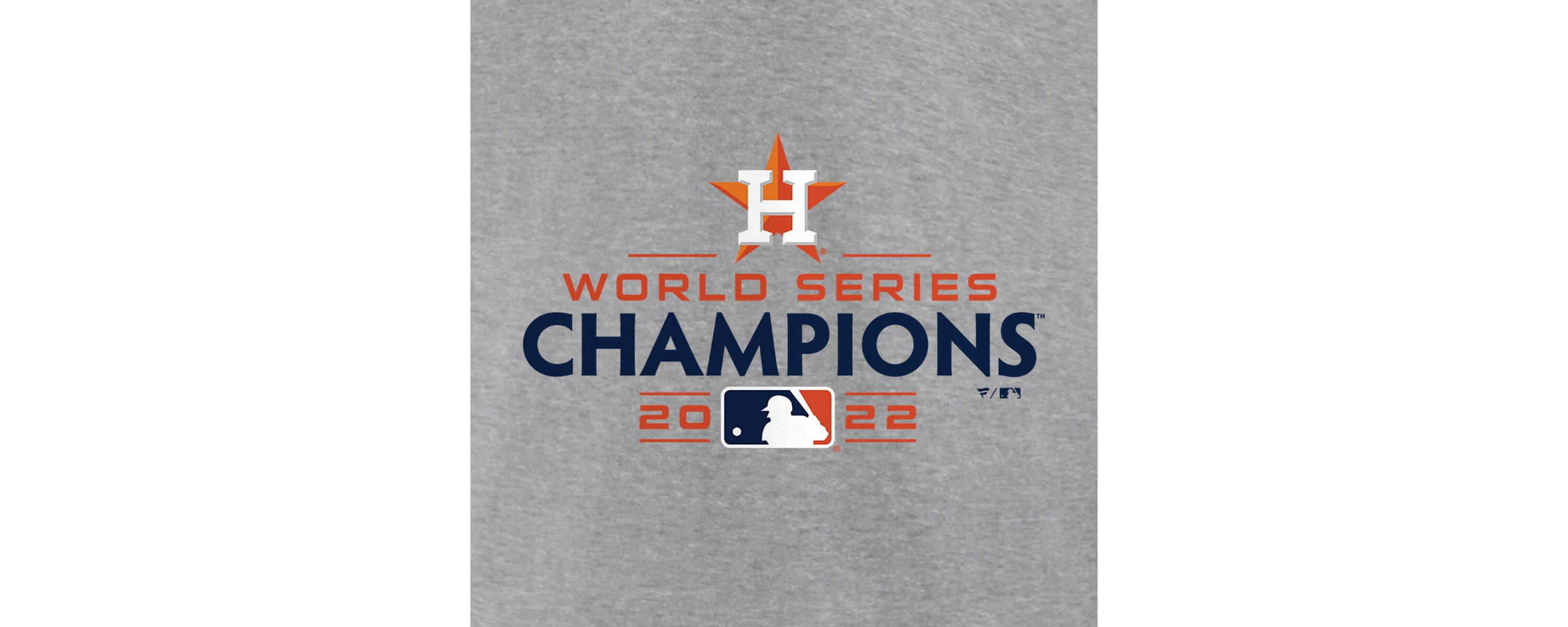MLB Fanatics Houston Astros 2022 World Series s Logo Pullover Sweatshirt