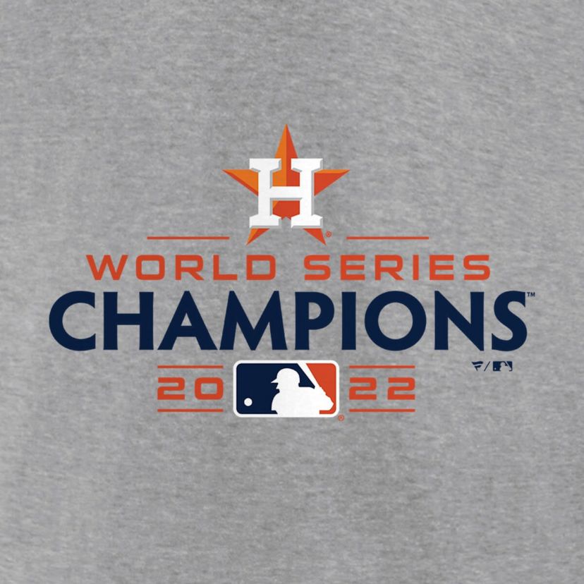 MLB Fanatics Houston Astros 2022 World Series s Logo Pullover Sweatshirt