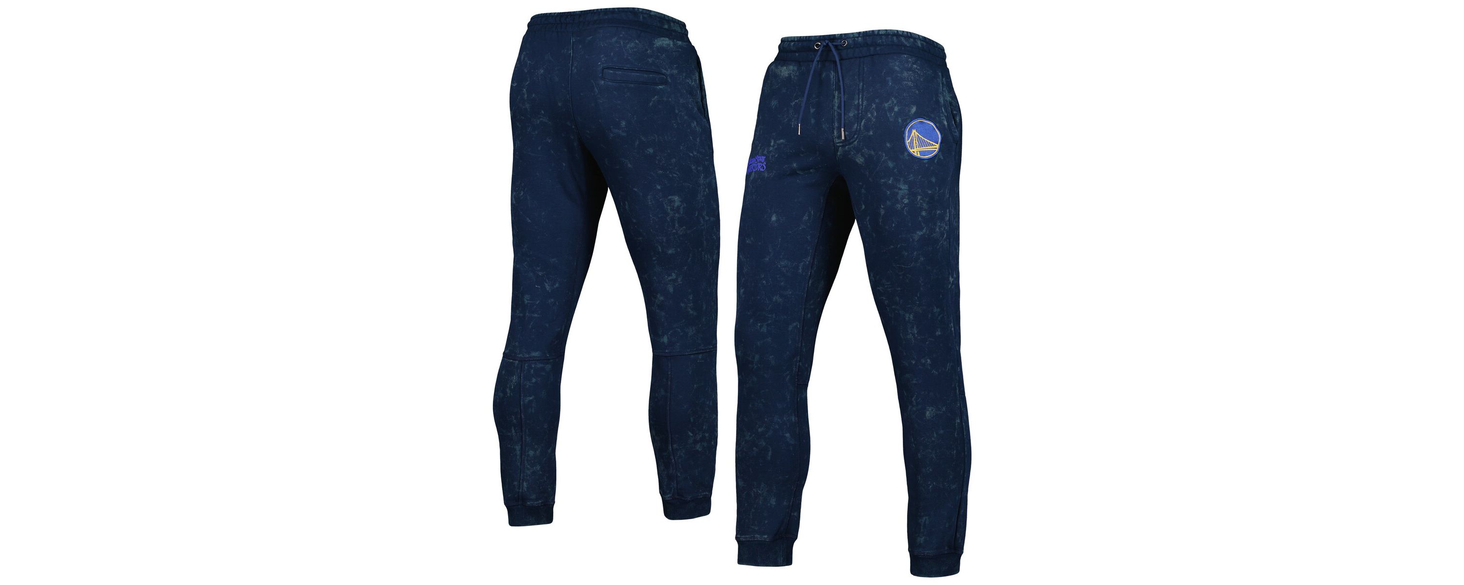 NBA Unisex Golden State Warriors Acid Tonal Jogger Pants