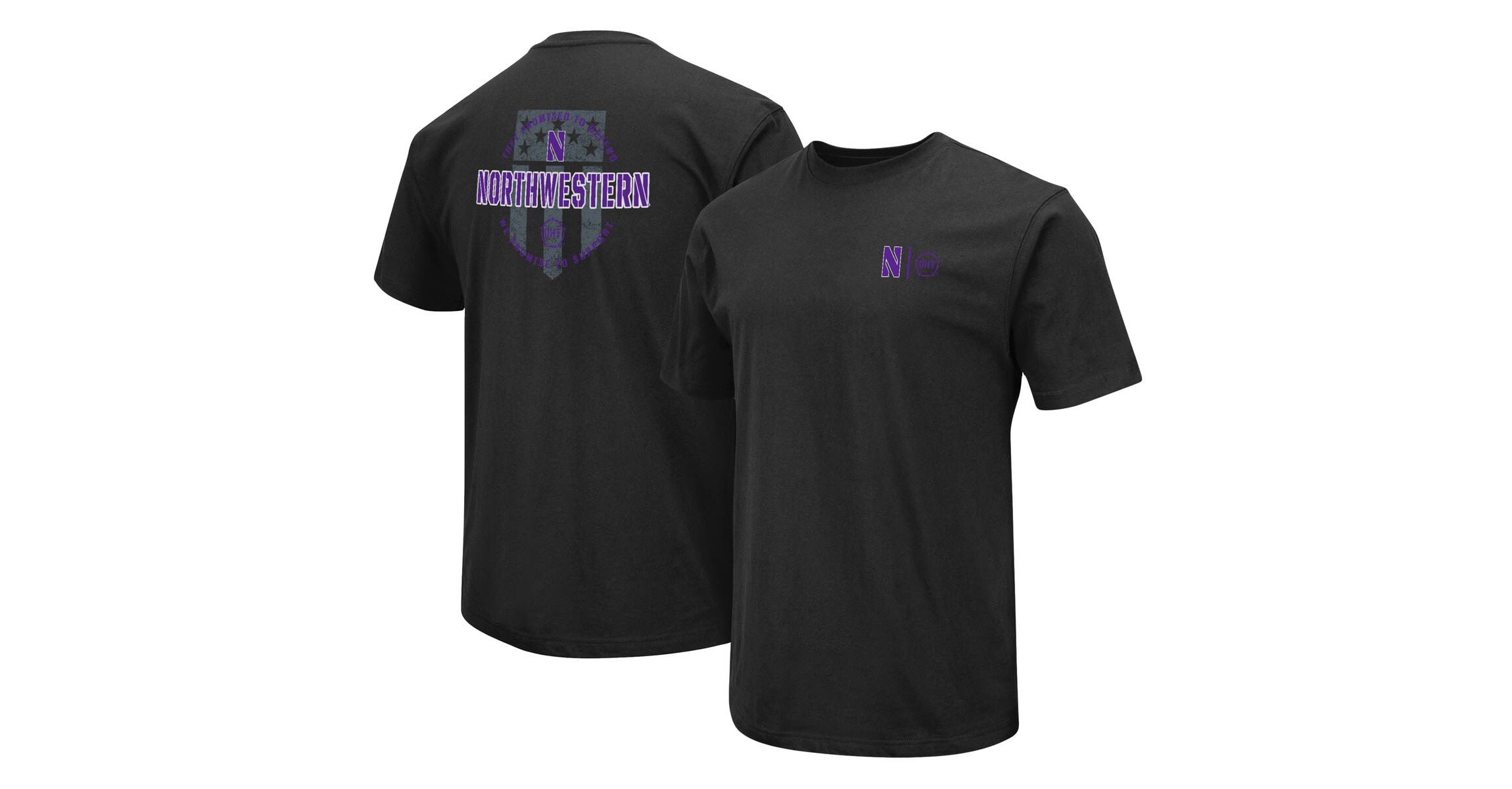 NCAA Northwestern Wildcats OHT Military Appreciation T-Shirt