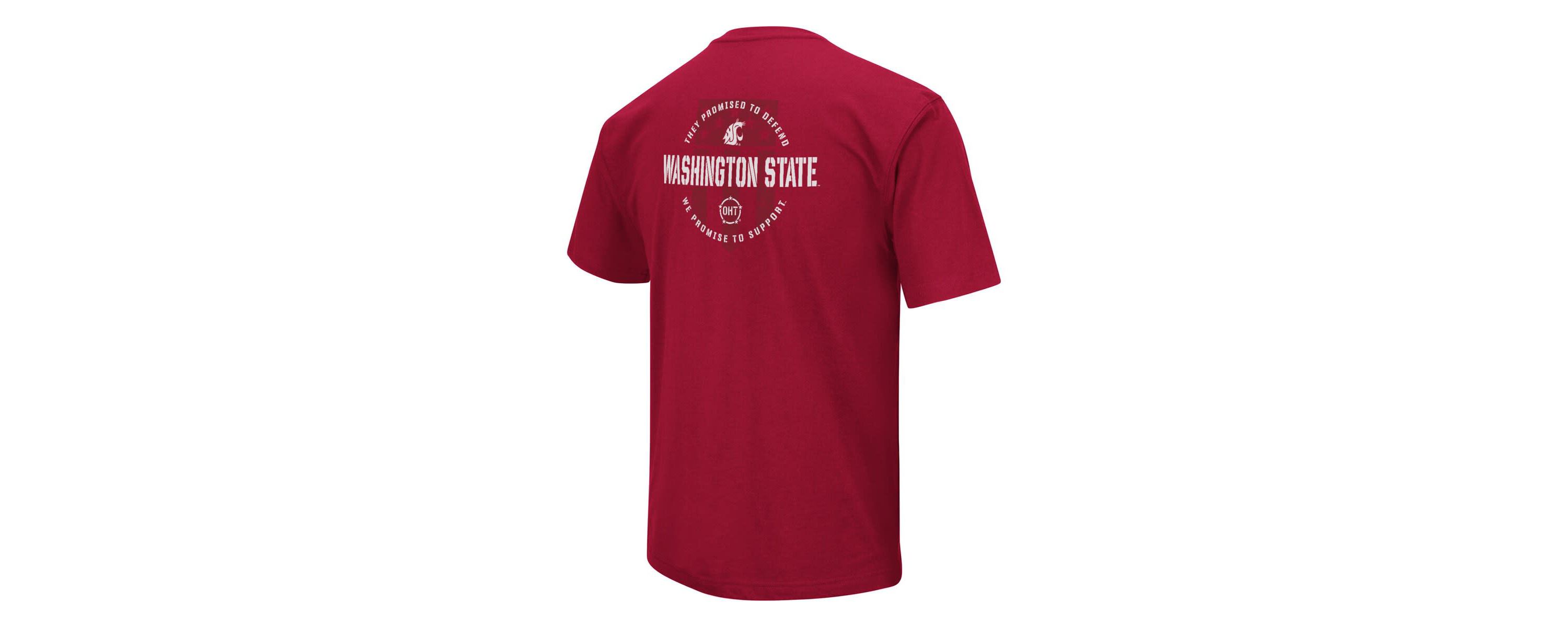 NCAA Washington State Cougars OHT Military Appreciation T-Shirt