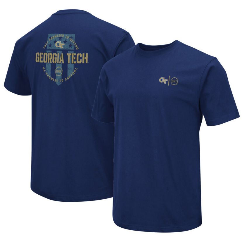 Georgia Tech Yellow Jackets NCAA Georgia Tech Jackets OHT Military Appreciation T-Shirt