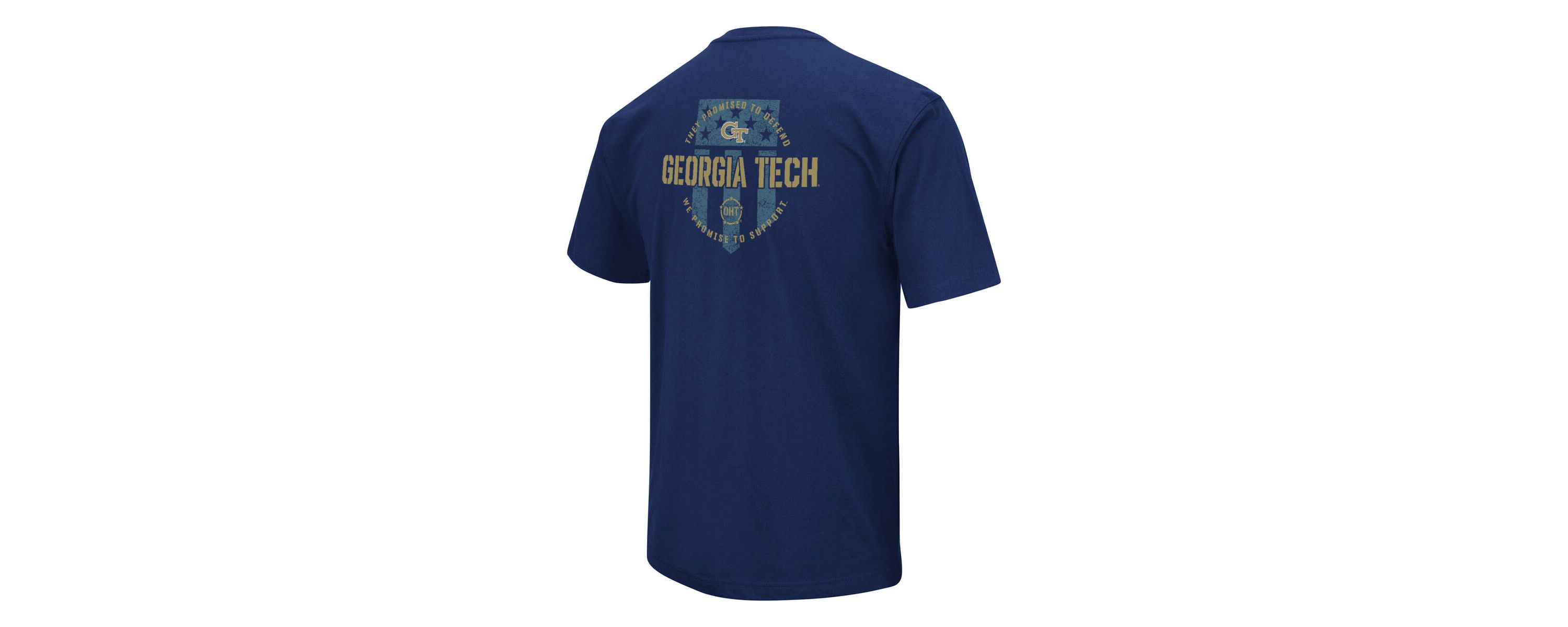 Georgia Tech Yellow Jackets NCAA Georgia Tech Jackets OHT Military Appreciation T-Shirt